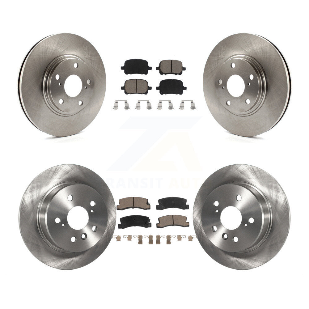 [Avant et Arrière] Disque et plaquette de frein pour 1999-2001 Lexus RX300 AWD K8C-101304