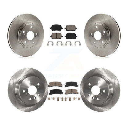 [Avant et Arrière] Disque et plaquette de frein pour 1999-2001 Lexus RX300 AWD K8C-101304