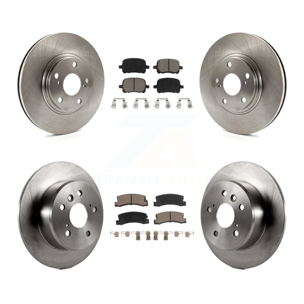 [Avant et Arrière] Disque et plaquette de frein pour 1999-2001 Lexus RX300 FWD K8C-101305