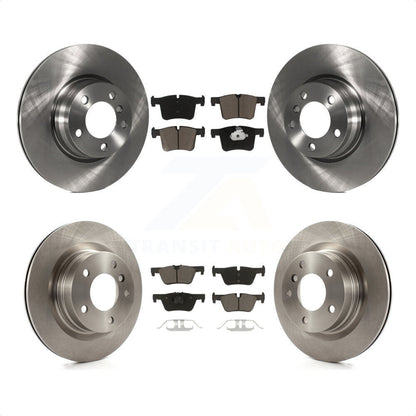 [Avant + Arrière] Kit de Disque et plaquette (céramique) de frein pour BMW 328i 428i 228i xDrive sans Blue Painted Calipers K8C-101310 par Transit Auto