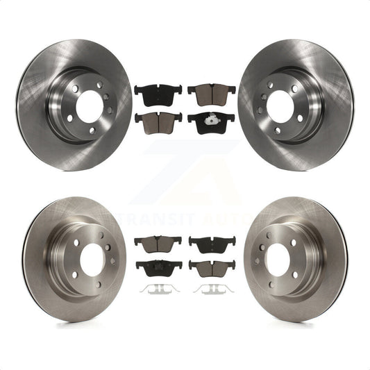 [Avant + Arrière] Kit de Disque et plaquette (céramique) de frein pour BMW 328i 428i 228i xDrive sans Blue Painted Calipers K8C-101310 par Transit Auto