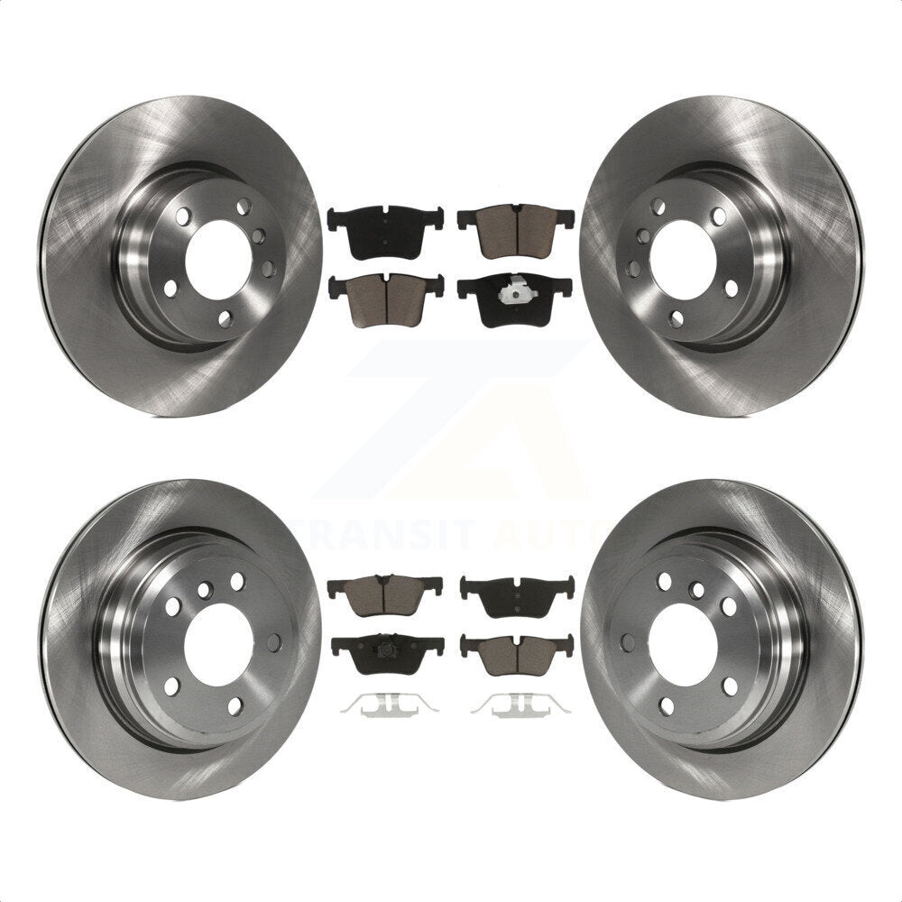 [Avant + Arrière] Kit de Disque et plaquette (céramique) de frein pour BMW 328i xDrive 428i Gran Coupe sans Blue Painted Calipers K8C-101312 par Transit Auto