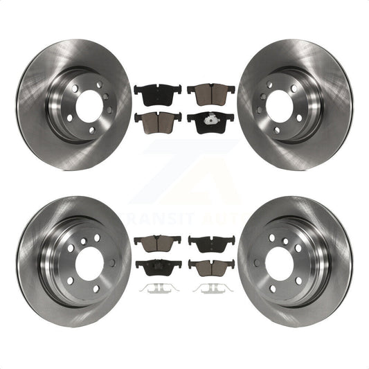 [Avant + Arrière] Kit de Disque et plaquette (céramique) de frein pour BMW 328i xDrive 428i Gran Coupe sans Blue Painted Calipers K8C-101312 par Transit Auto