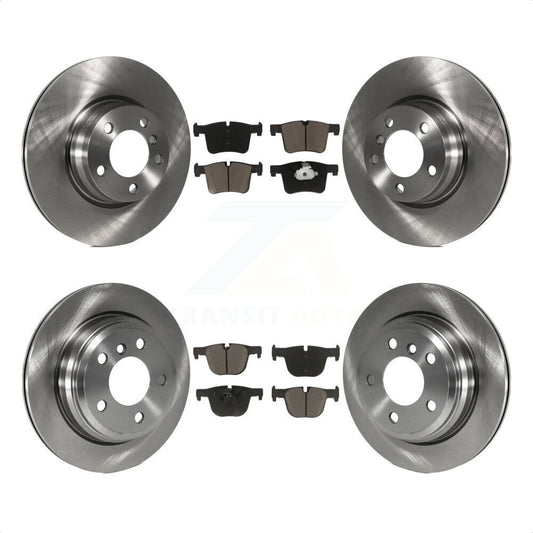 [Avant + Arrière] Kit de Disque et plaquette (céramique) de frein pour BMW 428i Gran Coupe xDrive sans Blue Painted Calipers K8C-101313 par Transit Auto