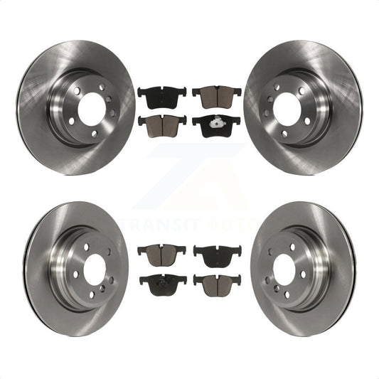[Avant + Arrière] Kit de Disque et plaquette (céramique) de frein pour BMW 428i Gran Coupe xDrive sans Blue Painted Calipers K8C-101314 par Transit Auto
