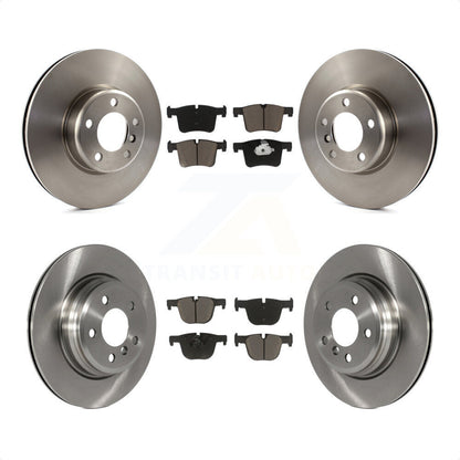 [Avant + Arrière] Kit de Disque et plaquette (céramique) de frein pour BMW 435i 335i xDrive GT Gran Coupe sans Blue Painted Calipers K8C-101316 par Transit Auto