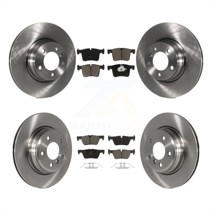 [Avant + Arrière] Kit de Disque et plaquette (céramique) de frein pour BMW 328i xDrive 428i Gran Coupe sans Blue Painted Calipers K8C-101323 par Transit Auto