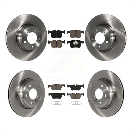 [Avant + Arrière] Kit de Disque et plaquette (céramique) de frein pour BMW 328i xDrive 428i Gran Coupe sans Blue Painted Calipers K8C-101323 par Transit Auto