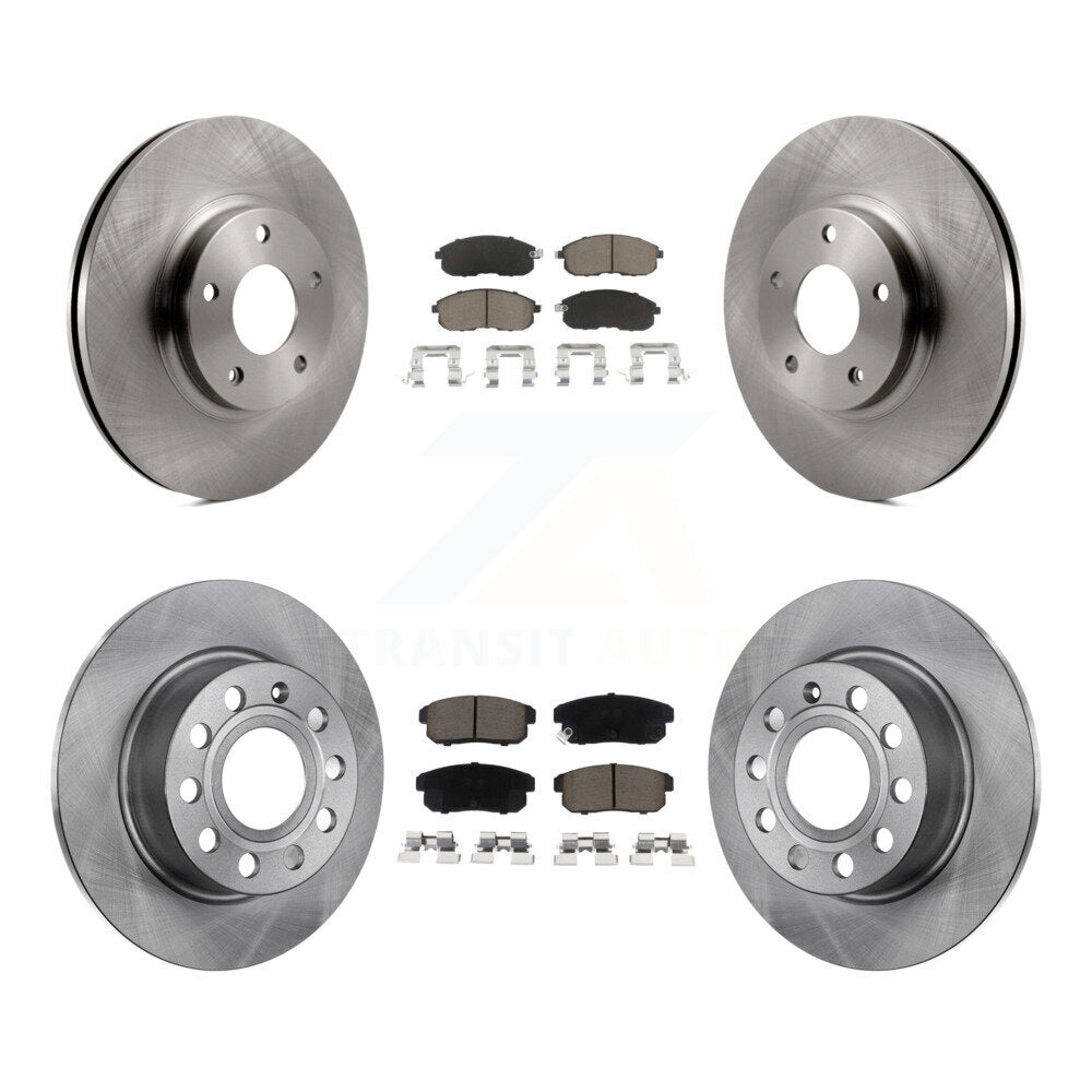 [Avant + Arrière] Kit de Disque et plaquette (céramique) de frein pour Nissan Maxima INFINITI I35 K8C-101325
