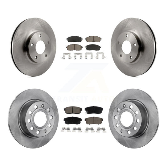 [Avant + Arrière] Kit de Disque et plaquette (céramique) de frein pour Nissan Maxima INFINITI I35 K8C-101325