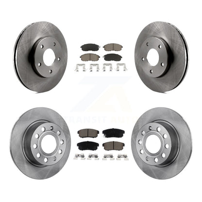 [Avant + Arrière] Kit de Disque et plaquette (céramique) de frein pour Nissan Maxima INFINITI I30 From 10/00 K8C-101327