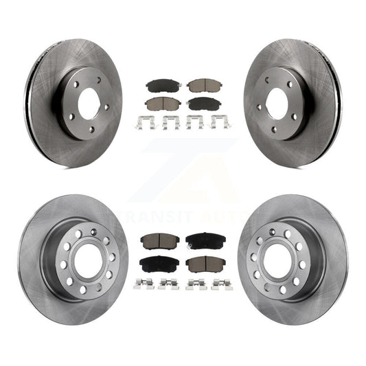 [Avant + Arrière] Kit de Disque et plaquette (céramique) de frein pour Nissan Maxima INFINITI I30 From 10/00 K8C-101327
