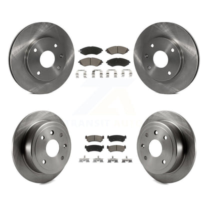 [Avant + Arrière] Kit de Disque et plaquette (céramique) de frein pour Suzuki Forenza Reno Chevrolet Optra K8C-101328
