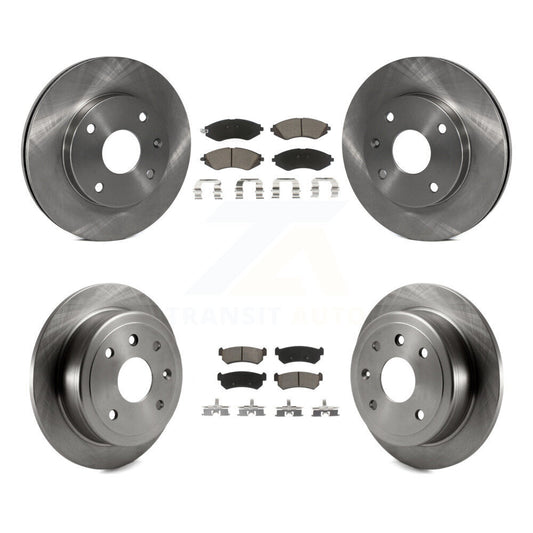 [Avant + Arrière] Kit de Disque et plaquette (céramique) de frein pour Suzuki Forenza Reno Chevrolet Optra K8C-101328