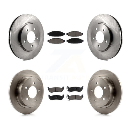 [Avant + Arrière] Kit de Disque et plaquette (céramique) de frein pour 2004-2008 Chrysler Pacifica K8C-101331
