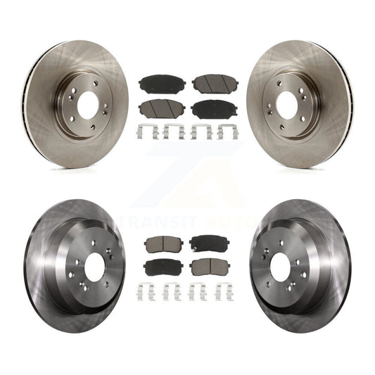 [Avant + Arrière] Kit de Disque et plaquette (céramique) de frein pour 2007-2012 Hyundai Veracruz K8C-101332
