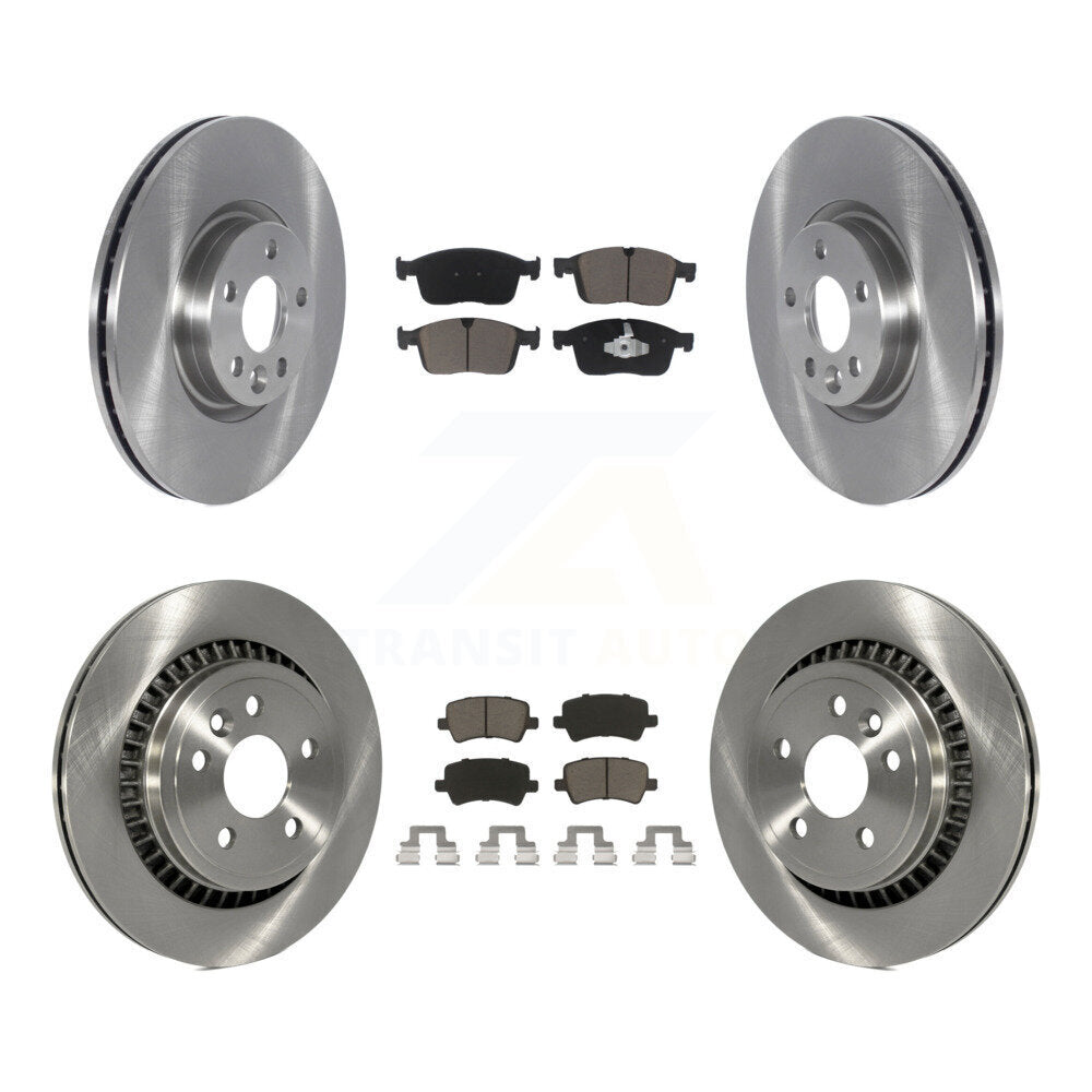 [Avant + Arrière] Kit de Disque et plaquette (céramique) de frein pour Volvo XC60 K8C-101333