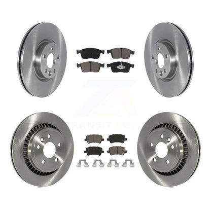 [Avant + Arrière] Kit de Disque et plaquette (céramique) de frein pour Volvo XC60 K8C-101333