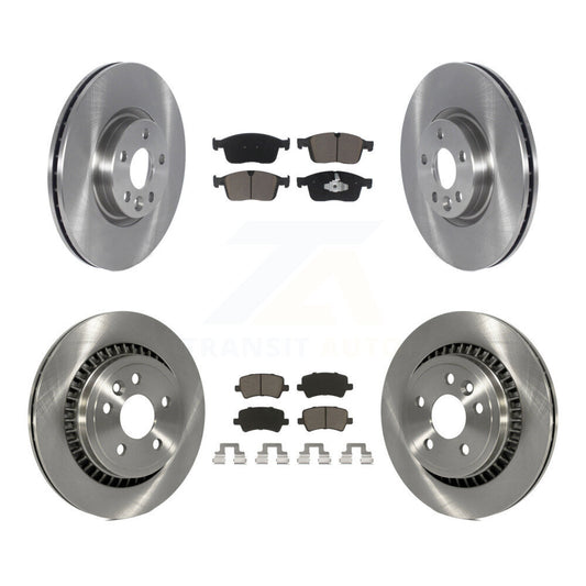 [Avant + Arrière] Kit de Disque et plaquette (céramique) de frein pour Volvo XC60 K8C-101333