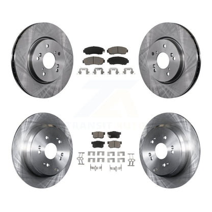 [Avant + Arrière] Kit de Disque et plaquette (céramique) de frein pour Acura RDX K8C-101335