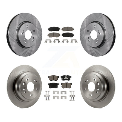 [Avant + Arrière] Kit de Disque et plaquette (céramique) de frein pour Honda Accord Crosstour K8C-101337