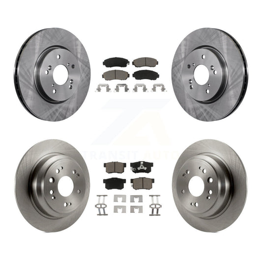 [Avant + Arrière] Kit de Disque et plaquette (céramique) de frein pour Honda Accord Crosstour K8C-101337