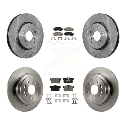 [Avant + Arrière] Kit de Disque et plaquette (céramique) de frein pour Honda Crosstour Accord K8C-101338