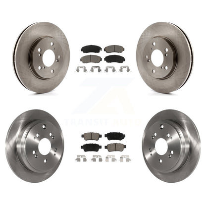 [Avant + Arrière] Kit de Disque et plaquette (céramique) de frein pour 2005-2010 Honda Odyssey K8C-101339