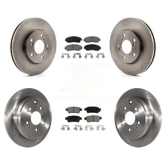 [Avant + Arrière] Kit de Disque et plaquette (céramique) de frein pour 2005-2010 Honda Odyssey K8C-101339