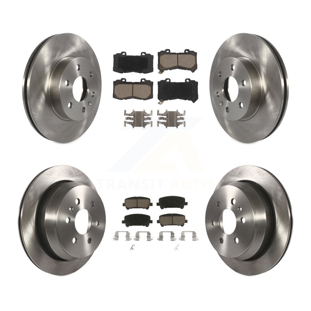 [Avant et Arrière] Disque et plaquette de frein pour 2015-2020 Chevrolet Colorado GMC Canyon K8C-101340