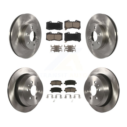 [Avant et Arrière] Disque et plaquette de frein pour 2015-2020 Chevrolet Colorado GMC Canyon K8C-101340
