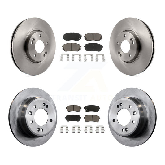 [Avant + Arrière] Kit de Disque et plaquette (céramique) de frein pour Kia Sportage Hyundai Tucson K8C-101341