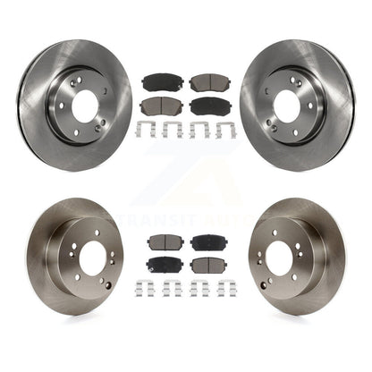 [Avant + Arrière] Kit de Disque et plaquette (céramique) de frein pour 2010-2012 Kia Rondo K8C-101342