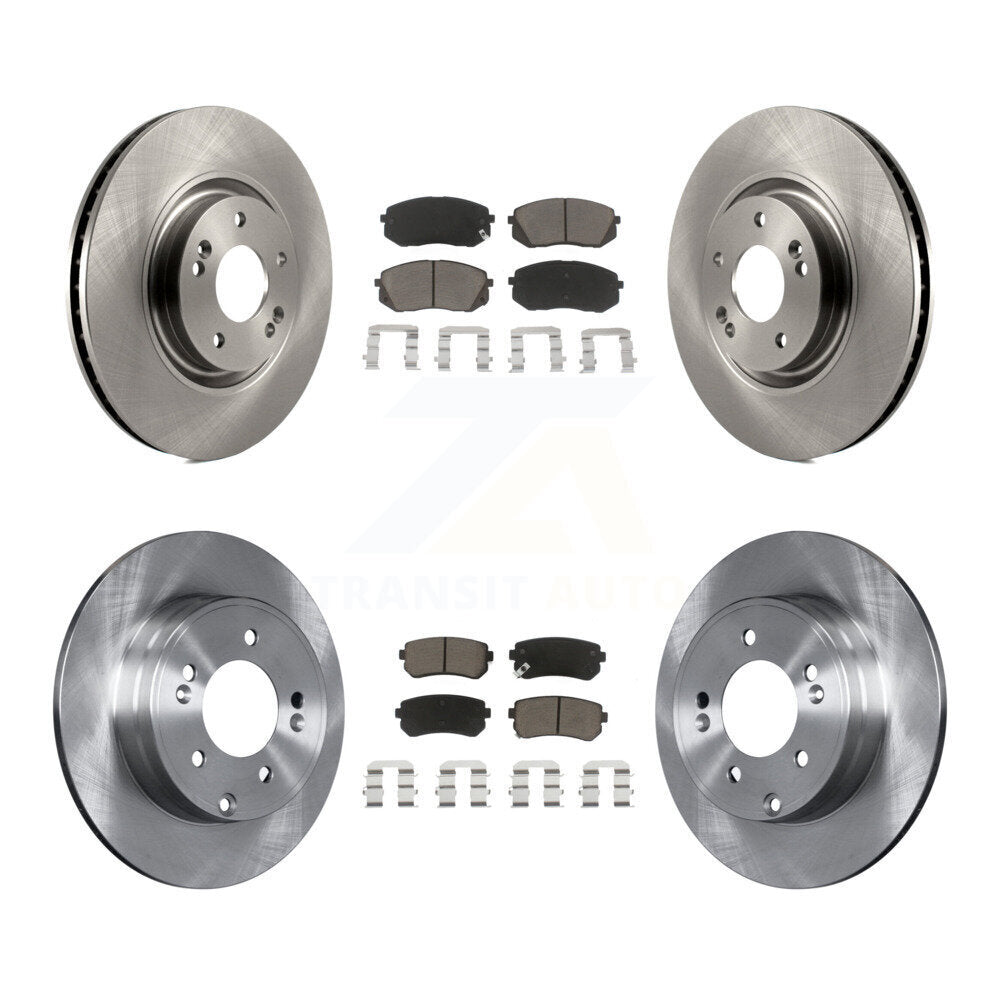 [Avant + Arrière] Kit de Disque et plaquette (céramique) de frein pour Hyundai Tucson Kia Cadenza K8C-101344