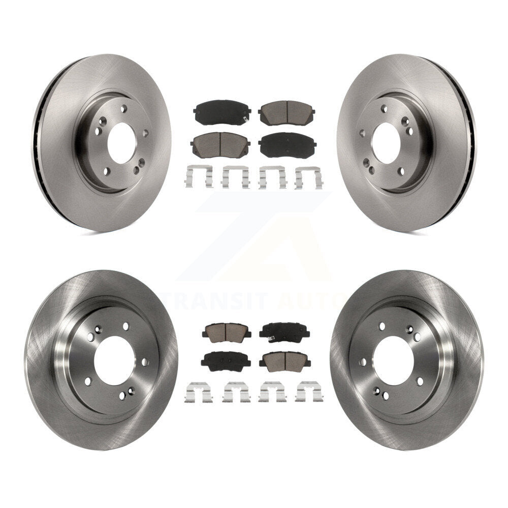 [Avant + Arrière] Kit de Disque et plaquette (céramique) de frein pour Kia Soul EV K8C-101348