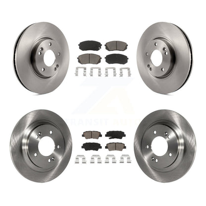 [Avant + Arrière] Kit de Disque et plaquette (céramique) de frein pour Kia Soul EV K8C-101348