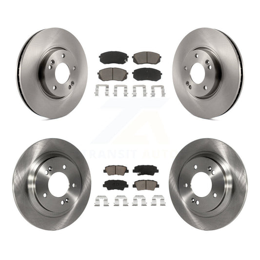 [Avant + Arrière] Kit de Disque et plaquette (céramique) de frein pour Kia Soul EV K8C-101348