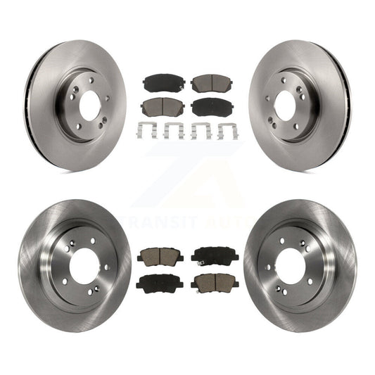 [Avant + Arrière] Kit de Disque et plaquette (céramique) de frein pour 2016 Kia Soul EV From Chassis VIN #160921 K8C-101349