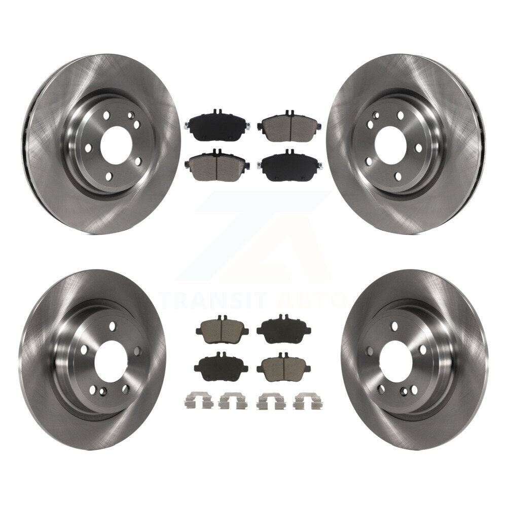 [Avant + Arrière] Kit de Disque et plaquette (céramique) de frein pour Mercedes-Benz GLA250 CLA250 INFINITI QX30 B Electric Drive B250 K8C-101350