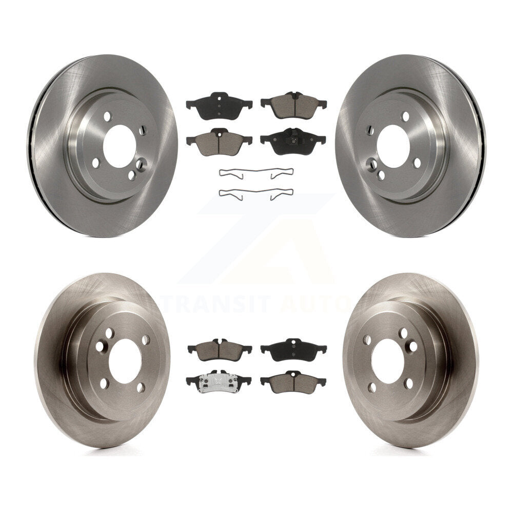 [Avant + Arrière] Kit de Disque et plaquette (céramique) de frein pour 2002-2005 Mini Cooper avec 276mm Diameter Rotor K8C-101352