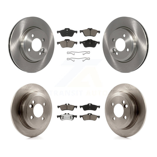 [Avant + Arrière] Kit de Disque et plaquette (céramique) de frein pour 2002-2005 Mini Cooper avec 276mm Diameter Rotor K8C-101352