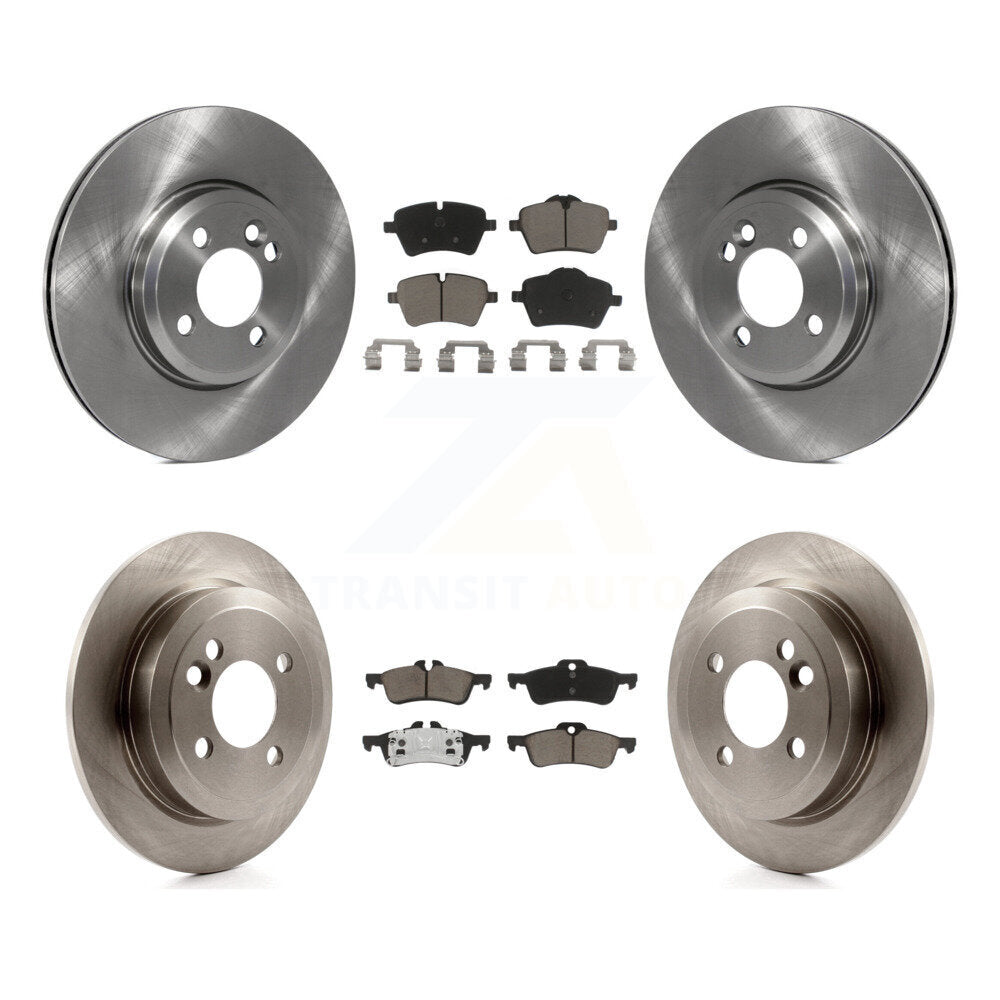 [Avant + Arrière] Kit de Disque et plaquette (céramique) de frein pour 2002-2005 Mini Cooper avec 294mm Diameter Rotor K8C-101353