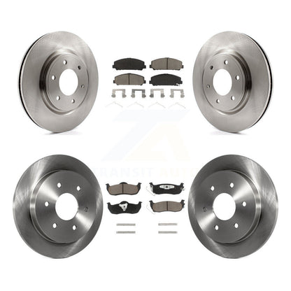 [Avant + Arrière] Kit de Disque et plaquette (céramique) de frein pour Nissan Titan Armada INFINITI QX56 TITAN K8C-101354