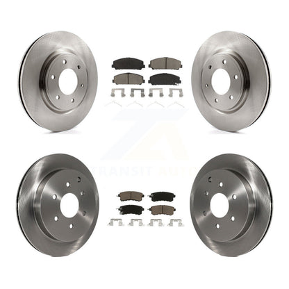 [Avant + Arrière] Kit de Disque et plaquette (céramique) de frein pour INFINITI Nissan Armada QX80 QX56 K8C-101357