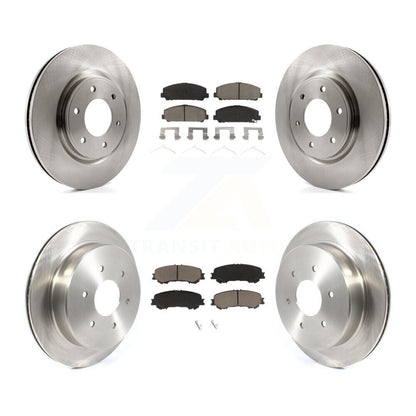 [Avant + Arrière] Kit de Disque et plaquette (céramique) de frein pour 2017-2023 Nissan TITAN K8C-101358