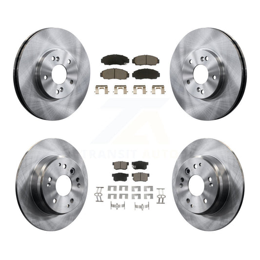 [Avant + Arrière] Kit de Disque et plaquette (céramique) de frein pour Acura TL K8C-101367