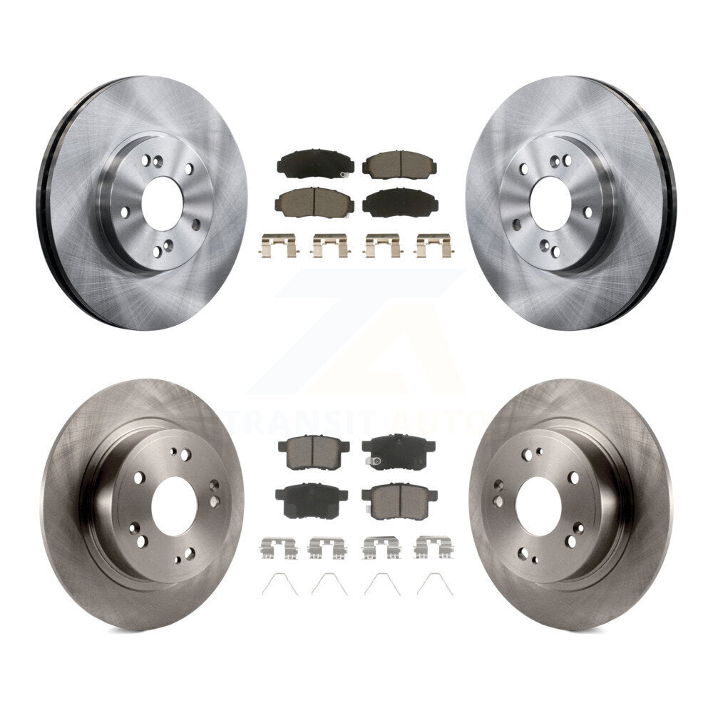 [Avant + Arrière] Kit de Disque et plaquette (céramique) de frein pour Honda Accord Acura TSX K8C-101368
