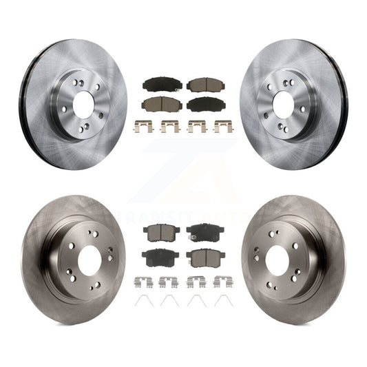 [Avant + Arrière] Kit de Disque et plaquette (céramique) de frein pour Honda Accord Acura TSX K8C-101368