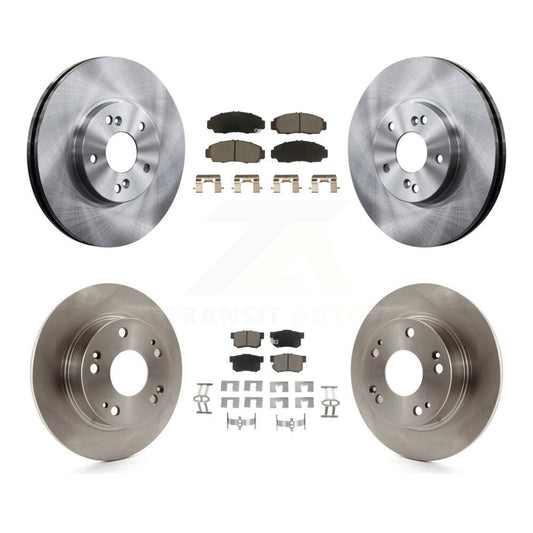 [Avant + Arrière] Kit de Disque et plaquette (céramique) de frein pour Honda Accord Acura TSX K8C-101369