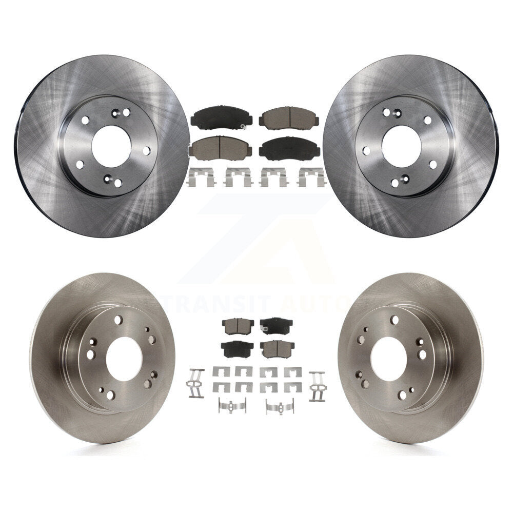 [Avant + Arrière] Kit de Disque et plaquette (céramique) de frein pour Honda Accord K8C-101372